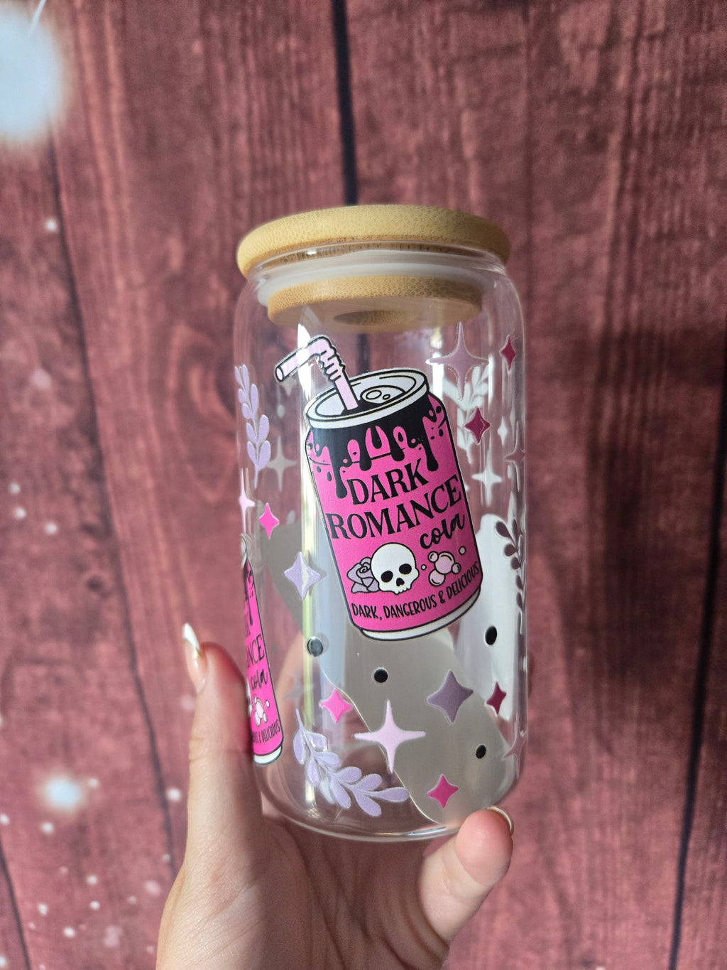Dark Romance Cola Glass Tumbler