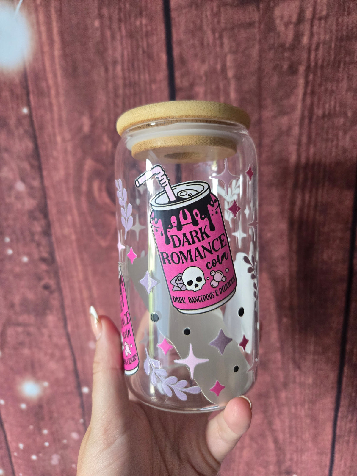 Dark Romance Cola Glass Tumbler
