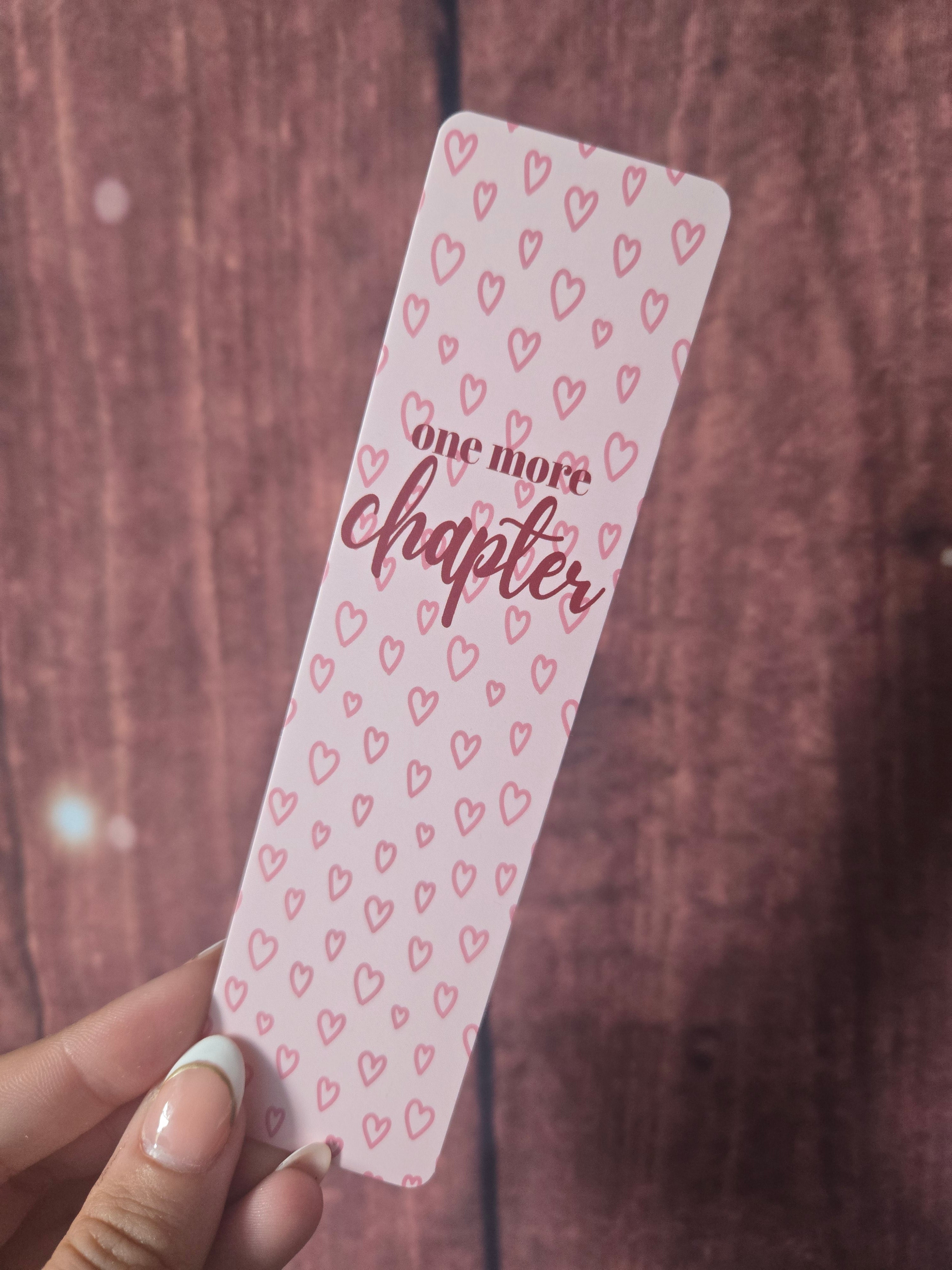 One More Chapter Bookmark