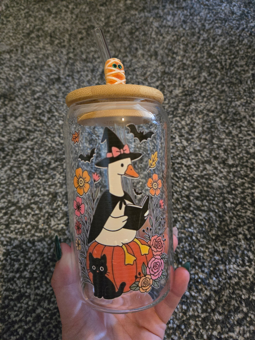 🎃 Mystery Halloween Glass Tumbler
Limited Edition Halloween 2026