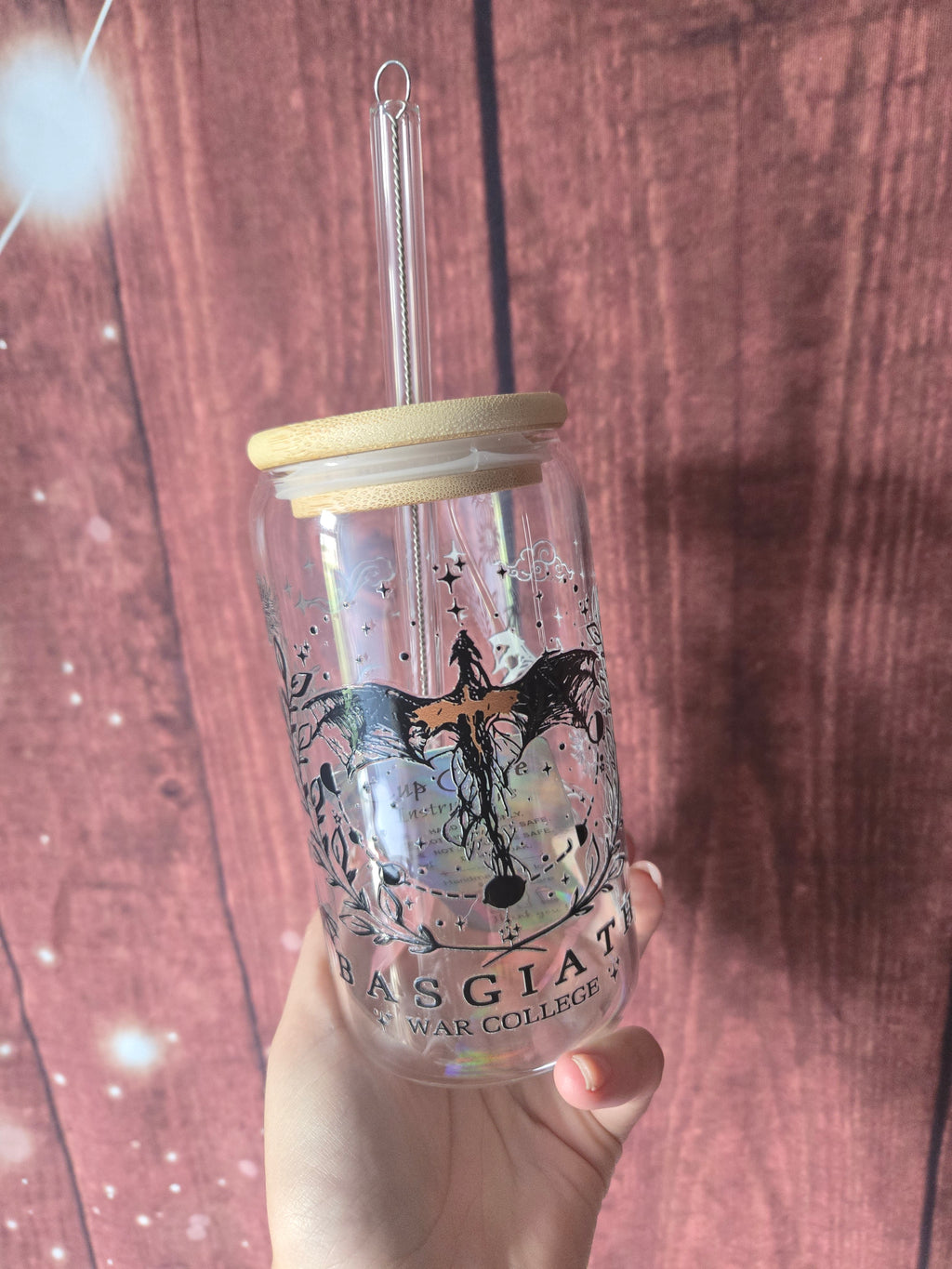 Dragon Rider Fantasy Glass Tumbler