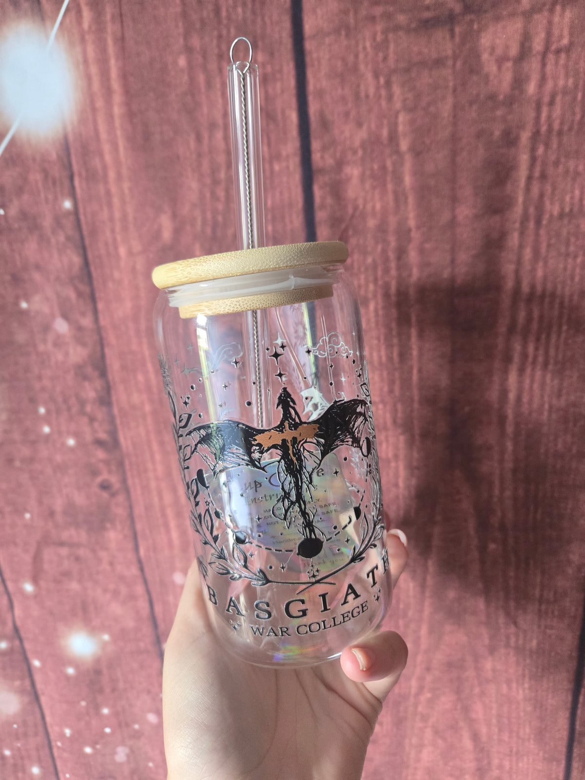 Dragon Rider Fantasy Glass Tumbler