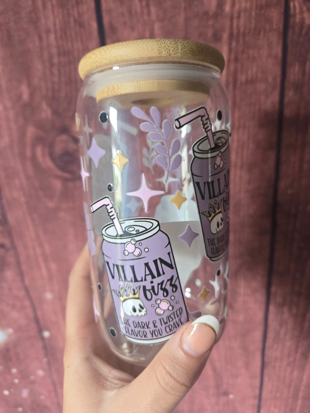 Villain Fizz Glass Tumbler