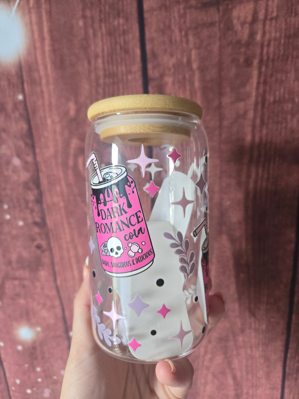Dark Romance Cola Glass Tumbler