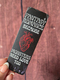 Monsters Need Love Too Bookmark