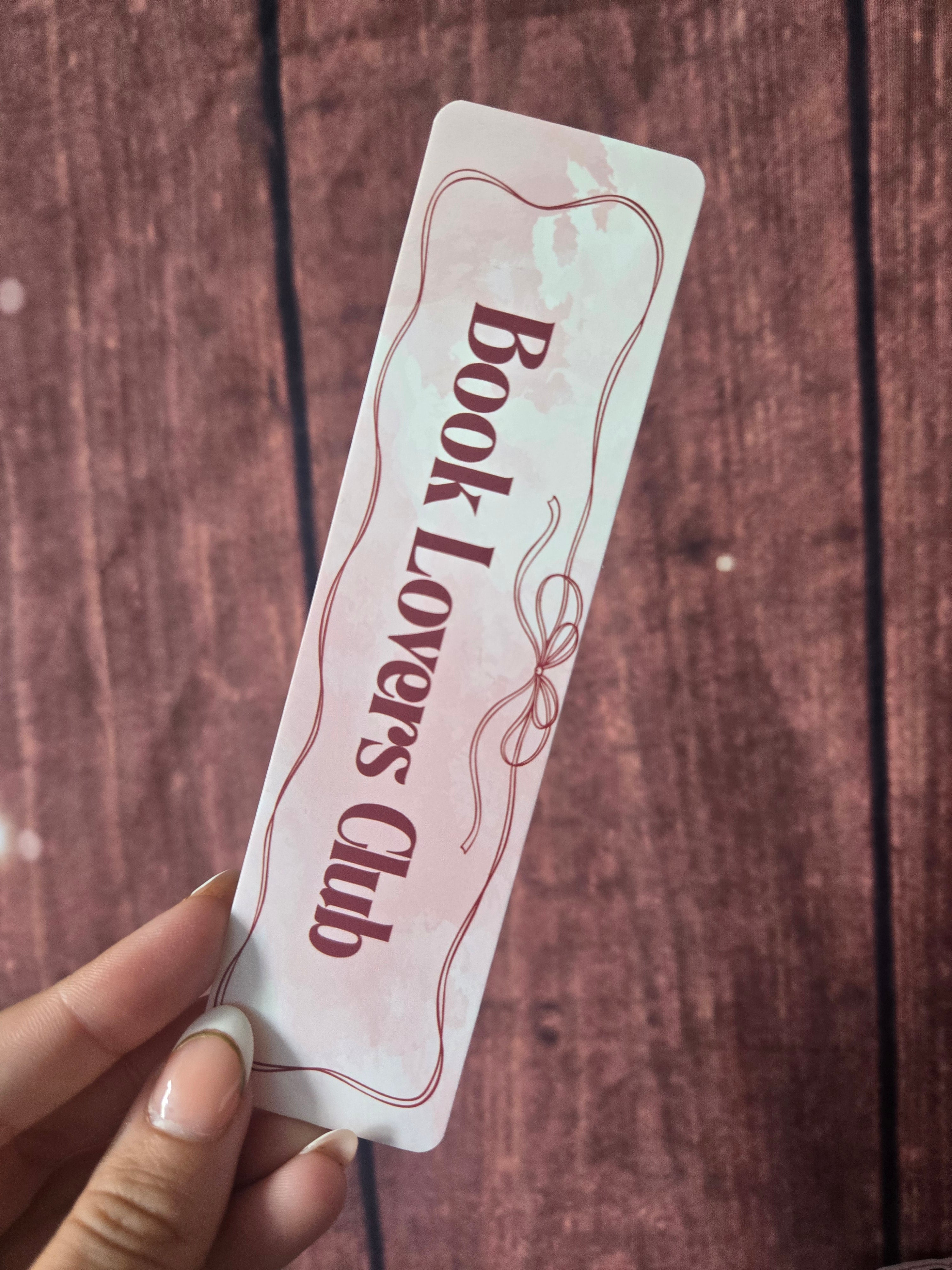 Book Lovers Club Bookmark