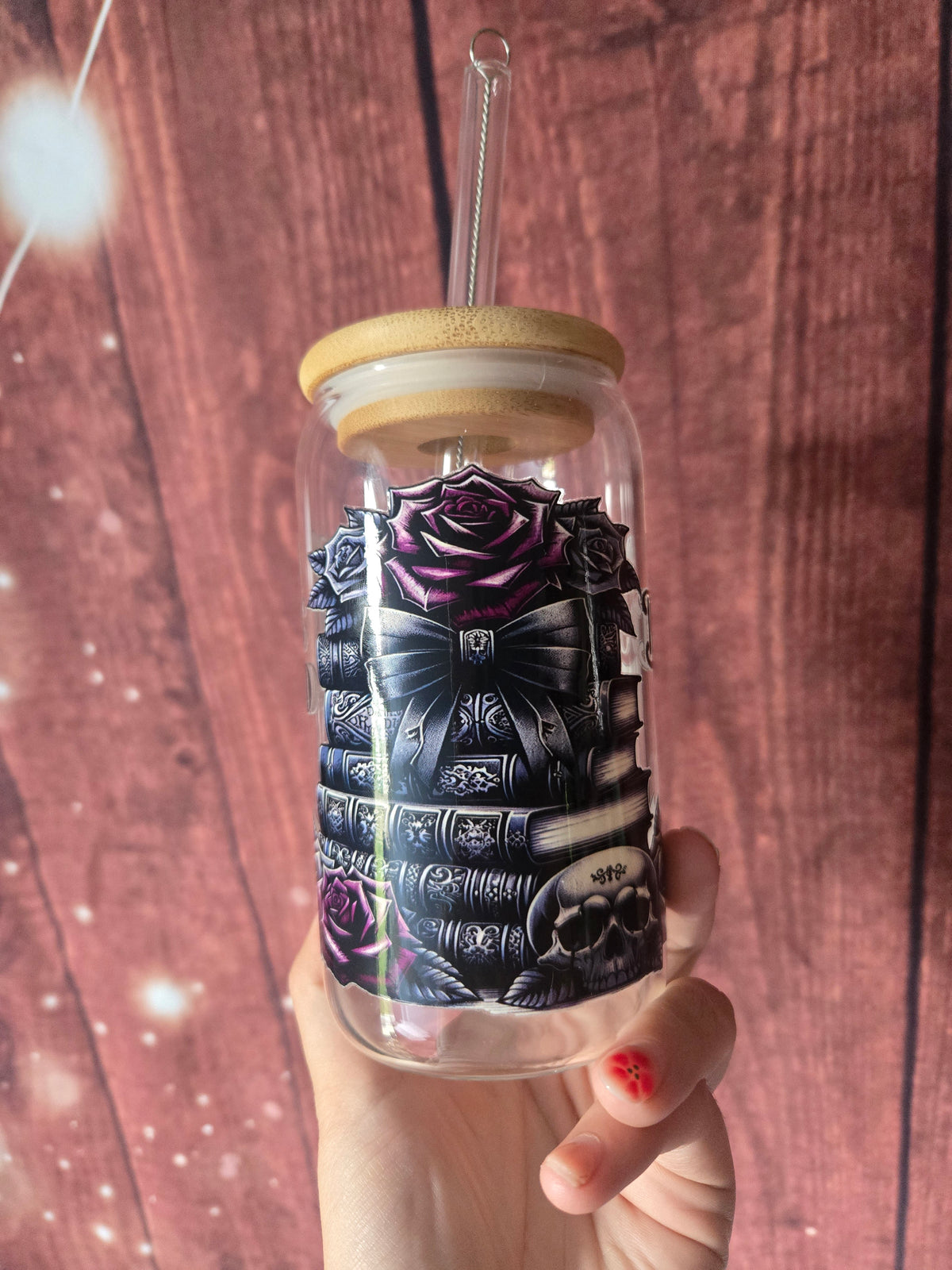 Good Girls Read Bad Books Glass Tumbler