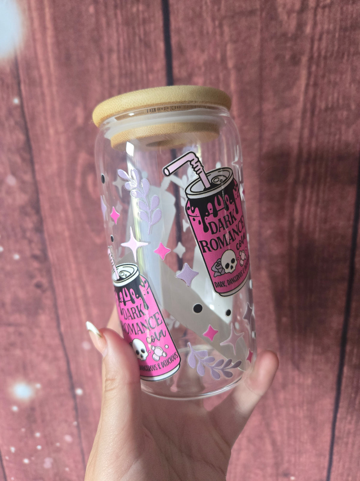 Dark Romance Cola Glass Tumbler