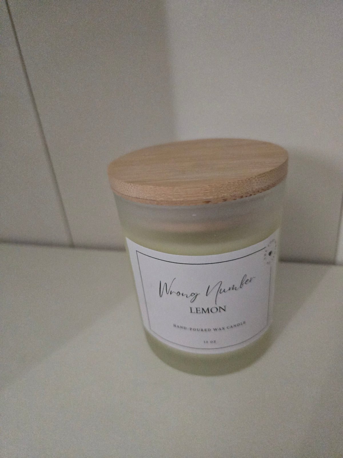 Wrong Number Candle