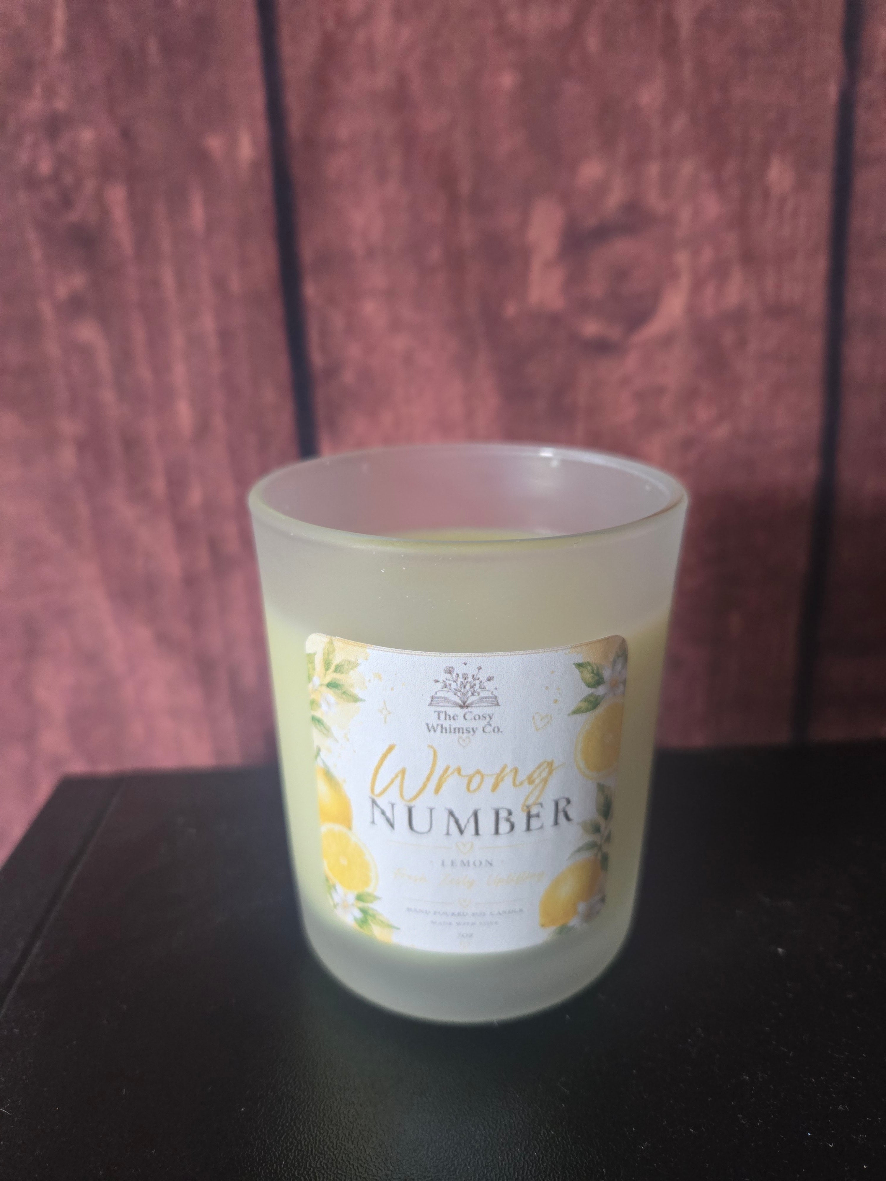 Wrong Number Candle