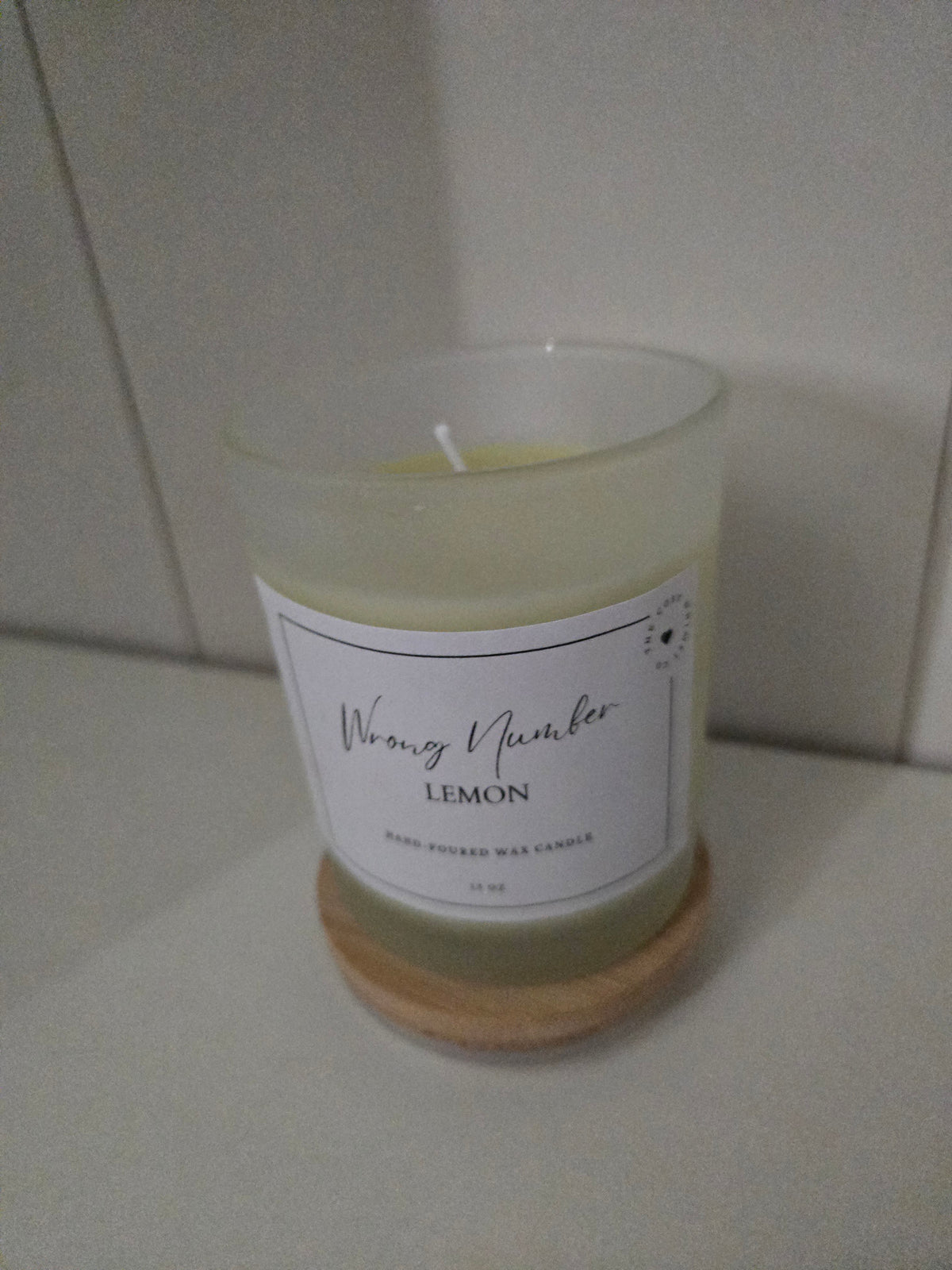 Wrong Number Candle