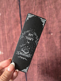 Not Today, I'm Reading Bookmark