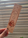 🍂 Falling Leaves & Good Reads Bookmark