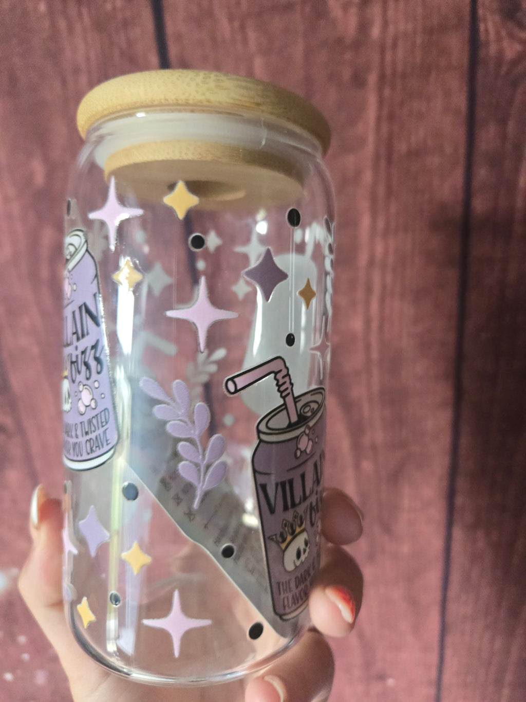 Villain Fizz Glass Tumbler