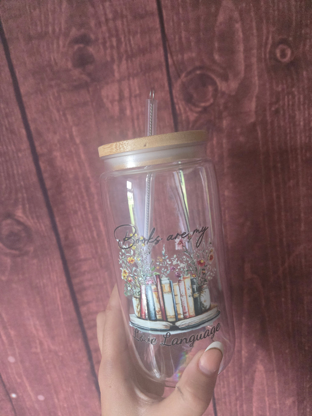 Books Are My Love Language – Bookish Tumbler